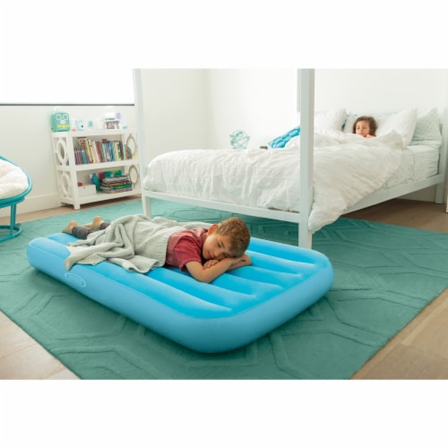Intex Cozy Kidz Bright And Fun-Colored Inflatable Air Bed Mattress w/ Carry Bag Perspective: bottom