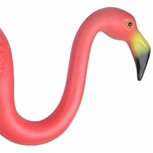 Union Products Outdoor Featherstone Flamingo Yard Lawn Ornament, Set of 2, Pink Perspective: bottom