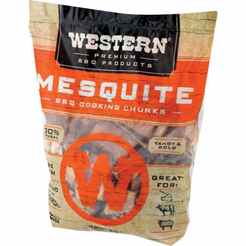 Western® BBQ Cooking Chunks - Mesquite Perspective: bottom