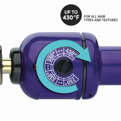 Hot tools purple curling iron hotsell