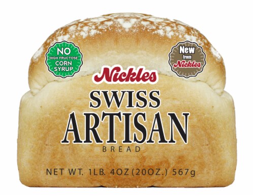 Nickles Country Style Split Top White Bread Perspective: bottom