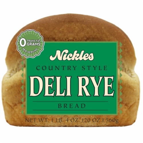 Nickles Country Style Deli Rye Bread Perspective: bottom