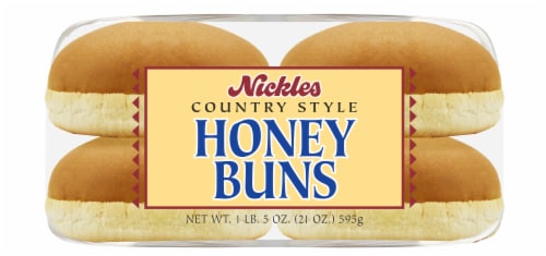 Nickles Country Style Honey Hamburger Buns Perspective: bottom