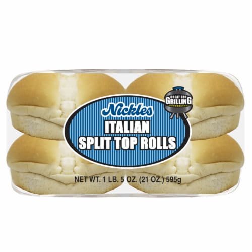 Nickles Deli Italian Split Top Rolls Perspective: bottom