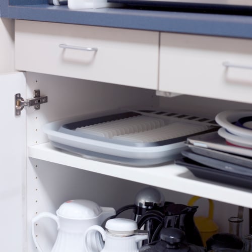 Progressive Collapsible Dish Rack Perspective: bottom