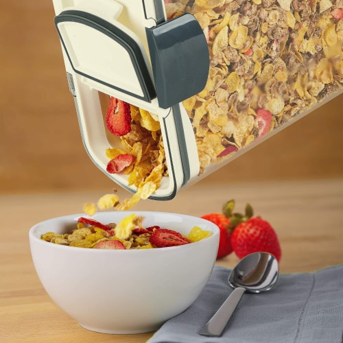 Progressive Large Plastic Cereal Keeper Container Perspective: bottom