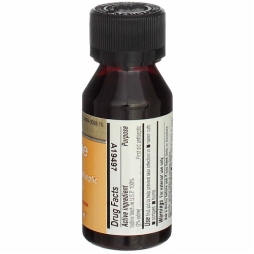 GoodSense Iodine First Aid Antiseptic Liquid, 1 fl oz Perspective: bottom