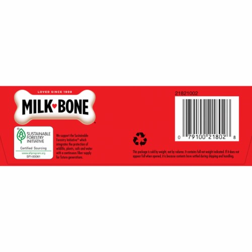 Milk-Bone Grain Free Small Biscuits Dog Snacks Perspective: bottom