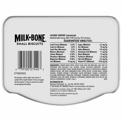 Milk Bone Holiday Tin Dog Snack Biscuits 24 oz Kroger