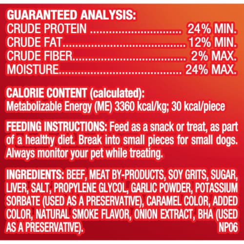 Pup-Peroni Original Beef Flavor Dog Treats Perspective: bottom
