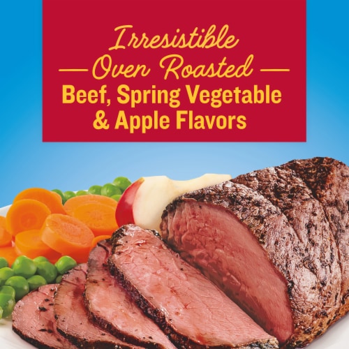 Kibbles 'n Bits® Bistro Adult Dry Dog Food Oven Roasted Beef, Spring Vegetable & Apple Flavors Perspective: bottom