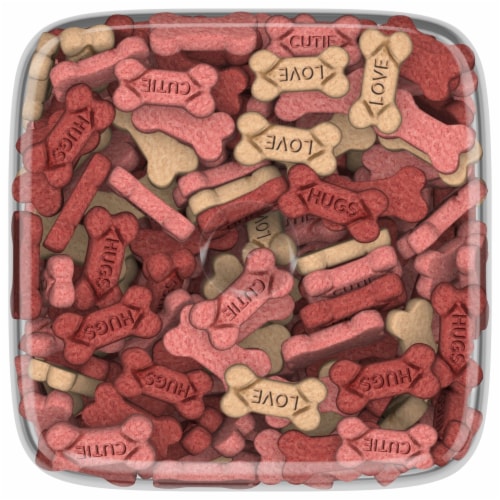 Milk-Bone® Valentine Mini Sweetheart Dog Biscuits Perspective: bottom