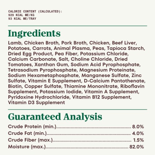NUTRO Adult Gravy Savory Lamb Vegetables Stew Recipe Natural Grain Free Wet Dog Food 3.5 oz Kroger