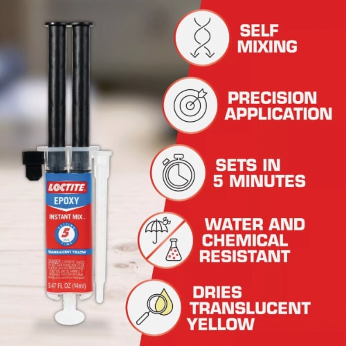 Loctite® General Purpose Instant Mix Epoxy Perspective: bottom
