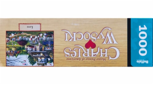 Buffalo Games Masters of Americana Love by Charles Wysocki Puzzle Perspective: bottom