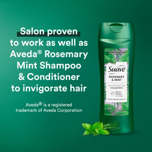 Suave Rosemary and Mint Shampoo Perspective: bottom