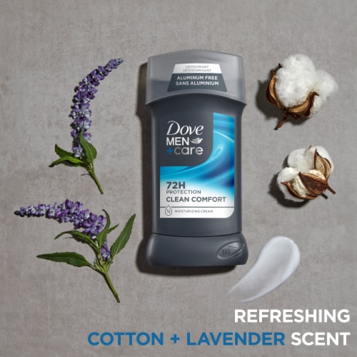 Dove Men Care Clean Comfort Deodorant Stick Perspective: bottom