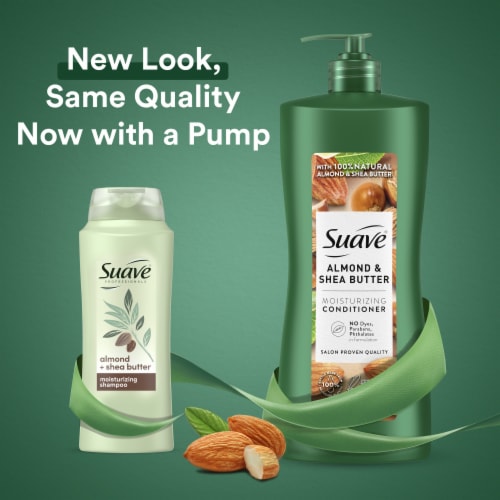 Suave Almond and Shea Butter Moisturizing Conditioner Perspective: bottom
