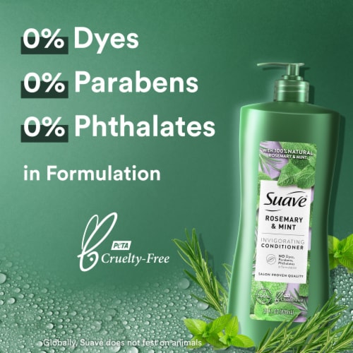 Suave Professionals Rosemary and Mint Invigorating Conditioner Perspective: bottom