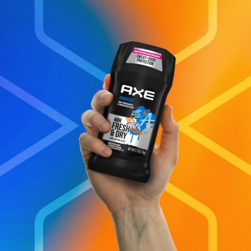 AXE Men 48-Hour Dual Action Antiperspirant Deodorant Stick - Anarchy Perspective: bottom