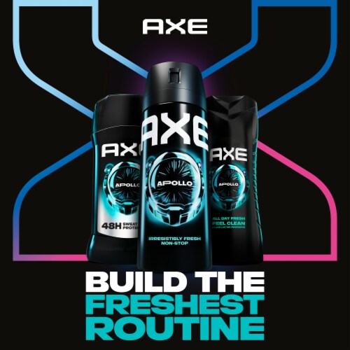 Axe Men's Deodorant Stick Apollo Sage & Cedarwood Aluminum Free Perspective: bottom