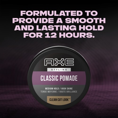 AXE Styling Classic Clean Cut Look Pomade Perspective: bottom