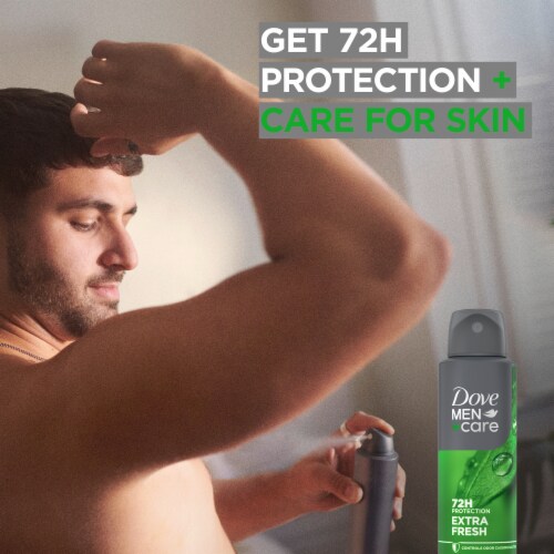Dove Men+Care Men's Antiperspirant Deodorant Dry Spray Extra Fresh Perspective: bottom