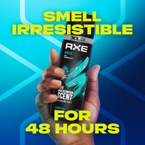 AXE Apollo Sage & Cedarwood Deodorant Body Spray Perspective: bottom