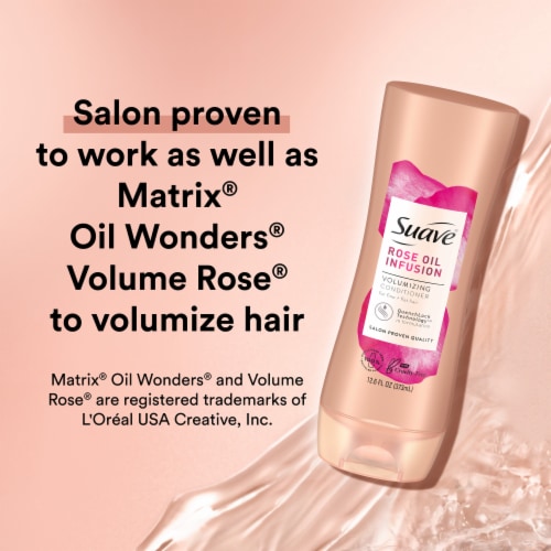 Suave Professionals Rose Oil Infusion Conditioner Perspective: bottom