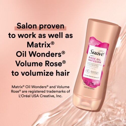 Suave Professionals Rose Oil Infusion Conditioner Perspective: bottom