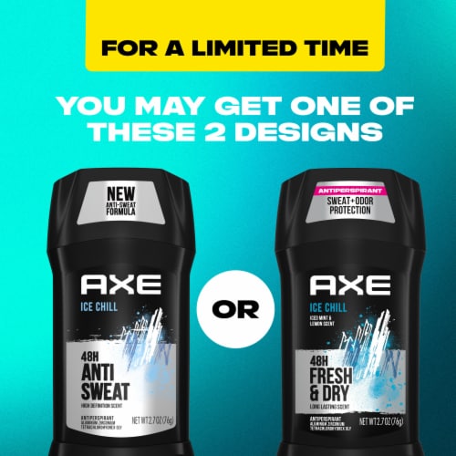 AXE Ice Chill Antiperspirant Deodorant Stick Perspective: bottom