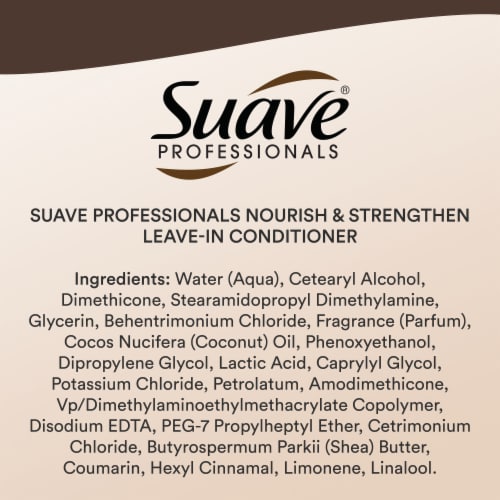 Suave® Professionals Paraben-Free Nourish & Strengthen Leave-in Conditioner for Curly Hair Perspective: bottom