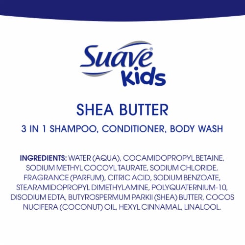 Suave® Kids 3-In-1 Shea Butter Shampoo Conditioner & Body Wash Perspective: bottom