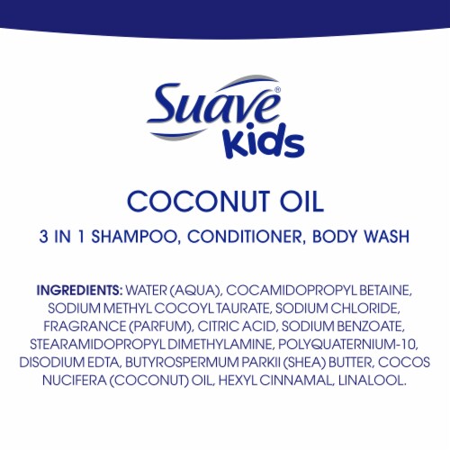 Suave® Kids 3-In-1 Coconut Oil Shampoo Conditioner & Body Wash Perspective: bottom