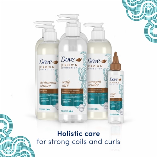 Dove CROWN Collection Hydration Restore Holistic Hair Care Conditioner Perspective: bottom