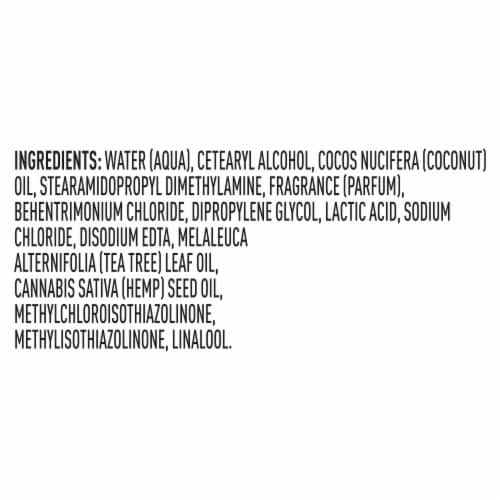 Suave Tea Tree & Hemp Seed Oil Revitalizing Conditioner Perspective: bottom