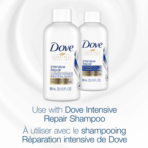 Dove Intensive Repair Strengthening Conditioner, Travel Size Perspective: bottom