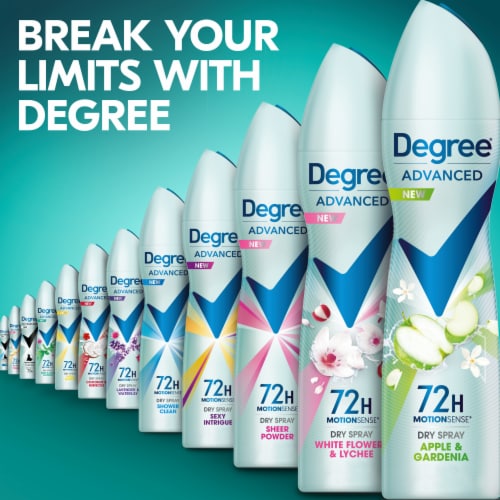 Degree Advanced Apple & Gardenia Antiperspirant Deodorant Perspective: bottom