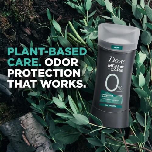 Dove Men+Care Men's Deodorant Stick Eucalyptus+Birch Aluminium Free Perspective: bottom