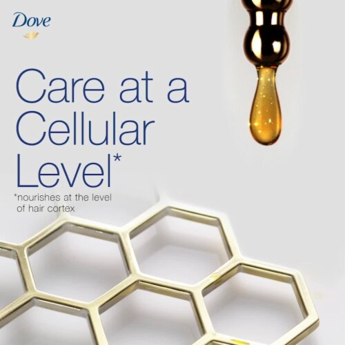 Dove Hair Therapy Shampoo Breakage Remedy Perspective: bottom