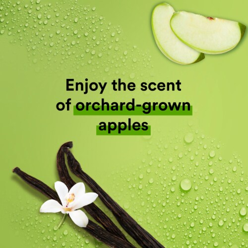 Suave Essentials Juicy Green Apple Body Wash Perspective: bottom