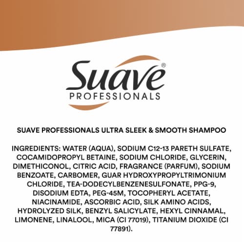 Suave® Ultra Sleek & Smooth Frizz Control Shampoo & Conditioner Perspective: bottom
