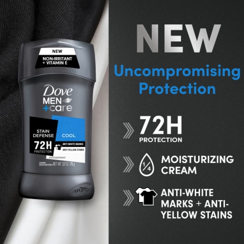 Dove Men+Care Deodorant Stains Protection Perspective: bottom