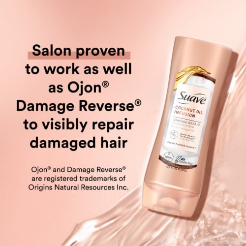 Suave Professionals Coconut Oil Infusion Repairing Conditioner Perspective: bottom