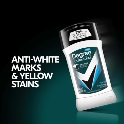 Degree Men UltraClear Fresh Antiperspirant Deodorant Perspective: bottom