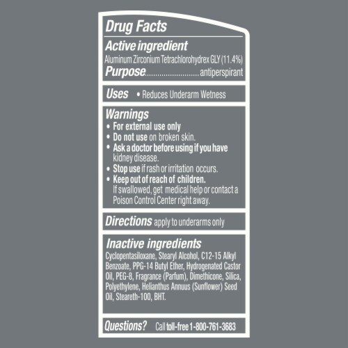 Dove Men+Care Stain Defense Fresh Antiperspirant Deodorant Perspective: bottom