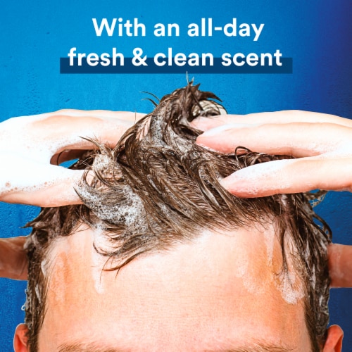 Suave Men Ocean Charge Two in One Shampoo and Conditioner Perspective: bottom