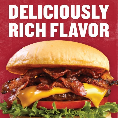 Wright Brand Applewood Real Wood Smoked Thick Cut Bacon Stack pack Perspective: bottom