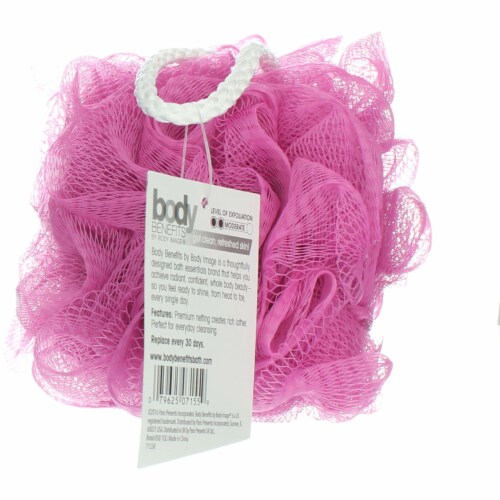 Body Benefits Bath Sponge Perspective: bottom