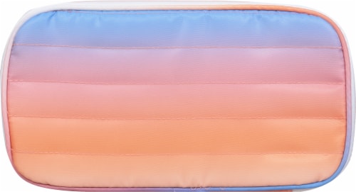 Scunci Quilted Cosmetic Bag - Ombre Perspective: bottom